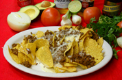 Nachos with Chicken or Beef